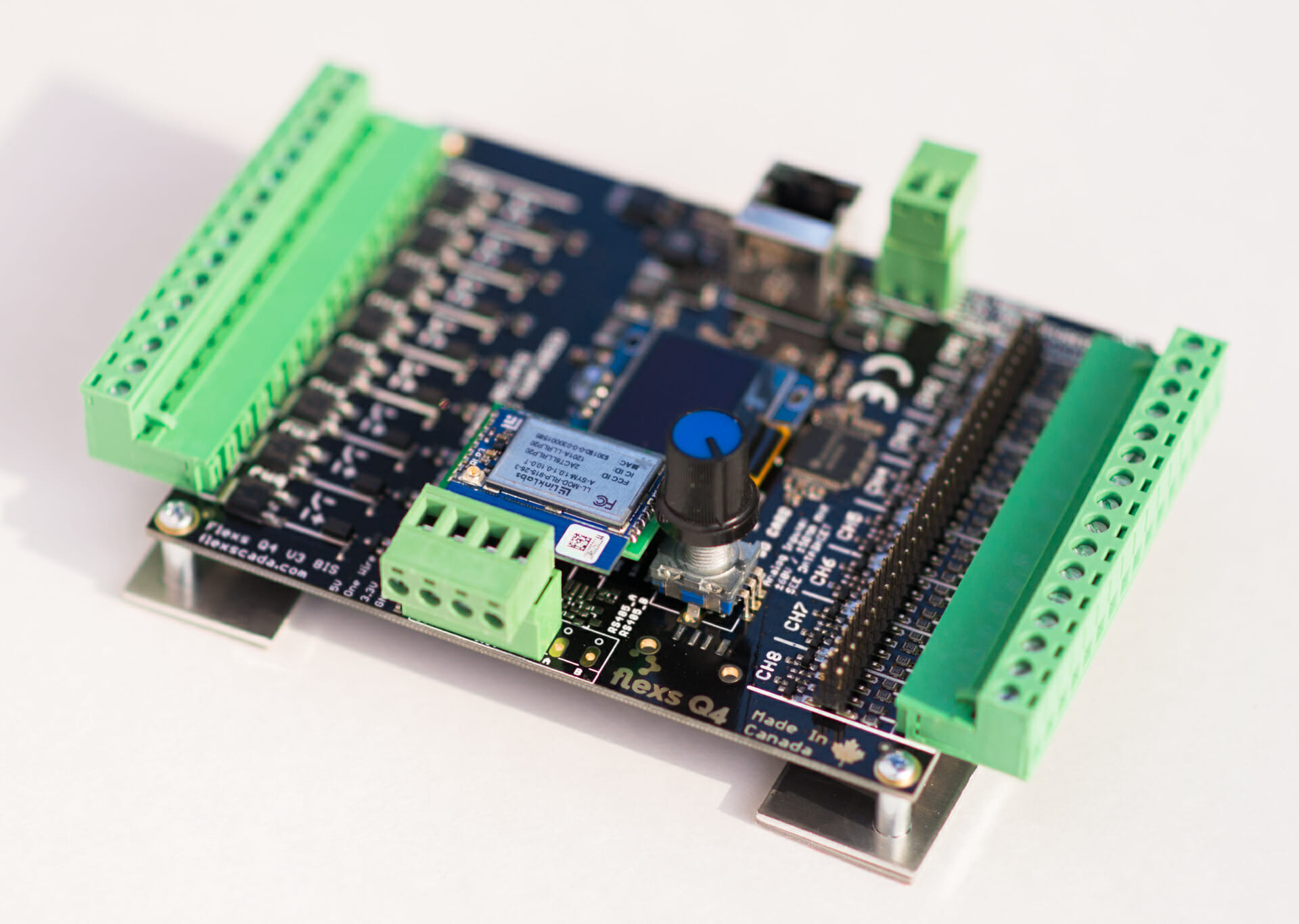 Flexs Q4 + Link Labs LORA radio module